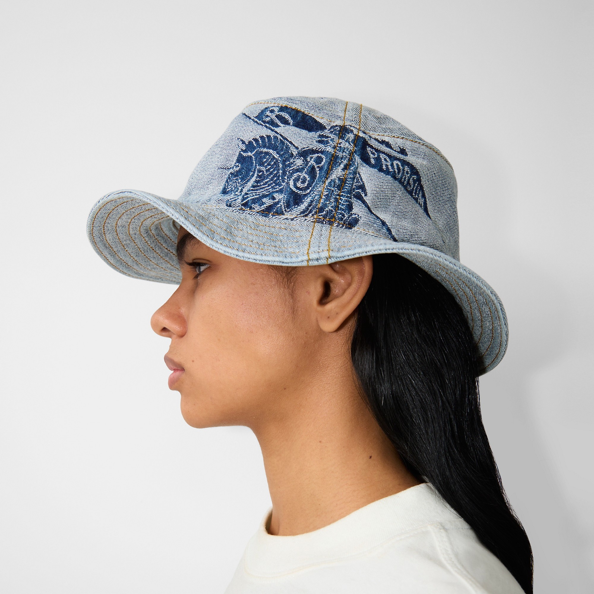Denim Bucket Hat - 3