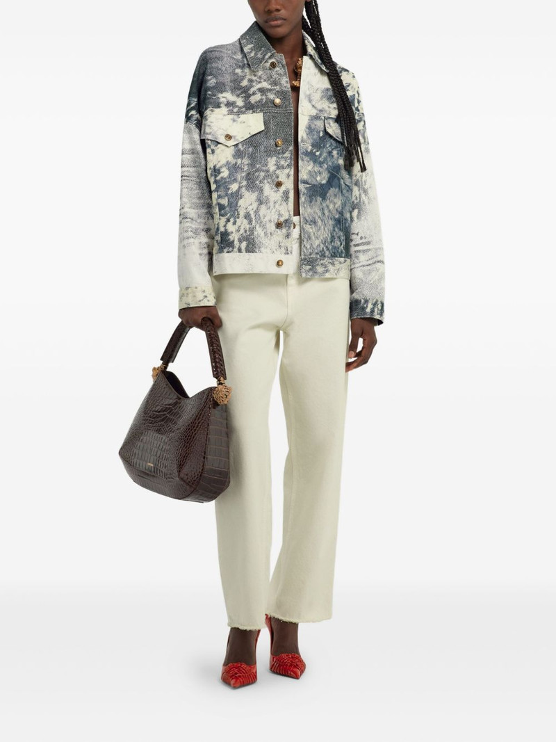 Roberto Cavalli appaloosa print jacket outlook