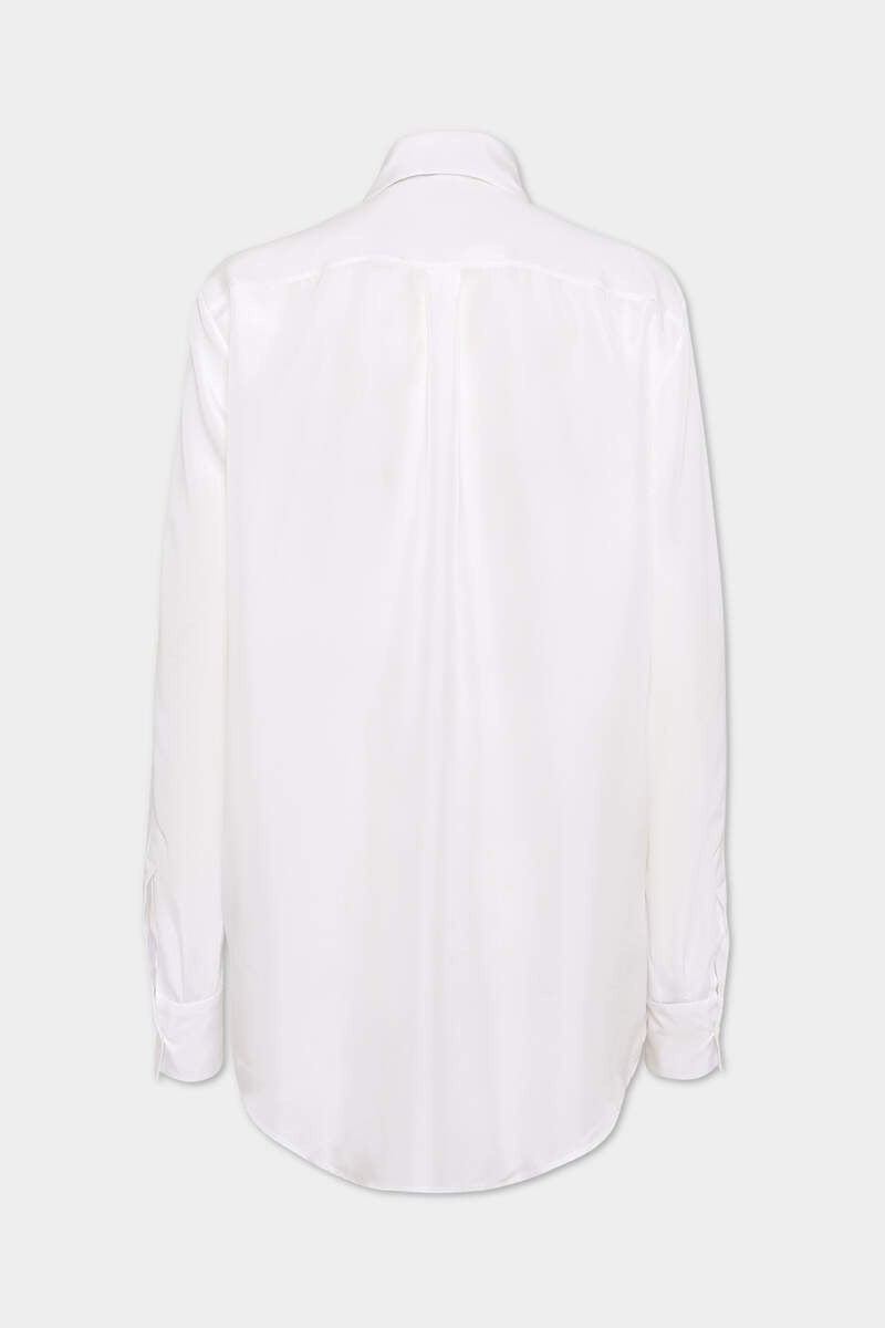 DSQUARED2 SILK DEAN NIGHT MAXI SHIRT outlook