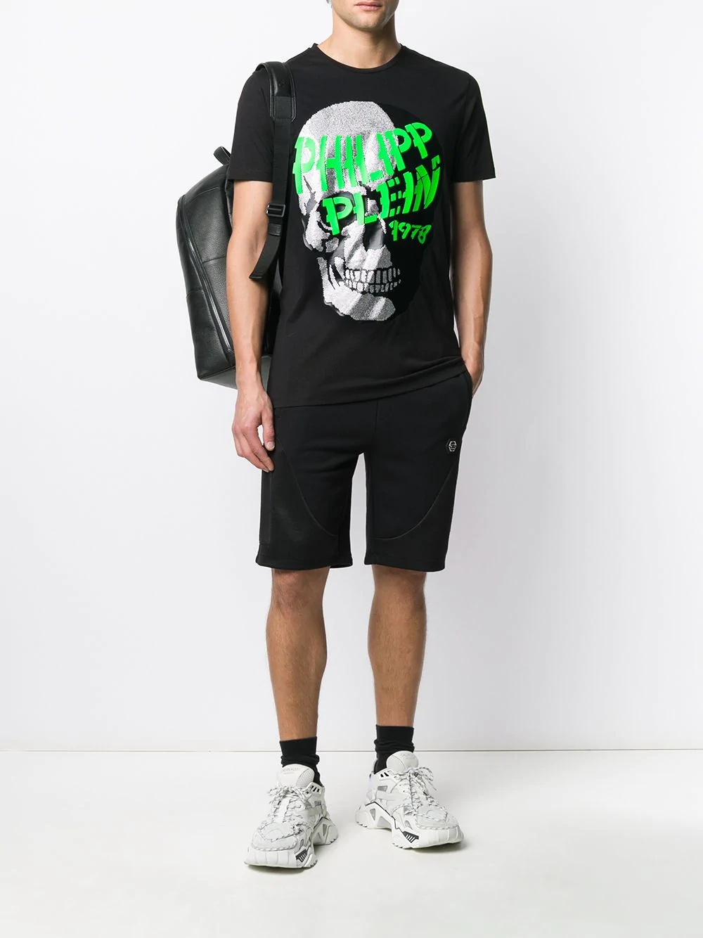 Skull print short sleeve T-shirt - 2