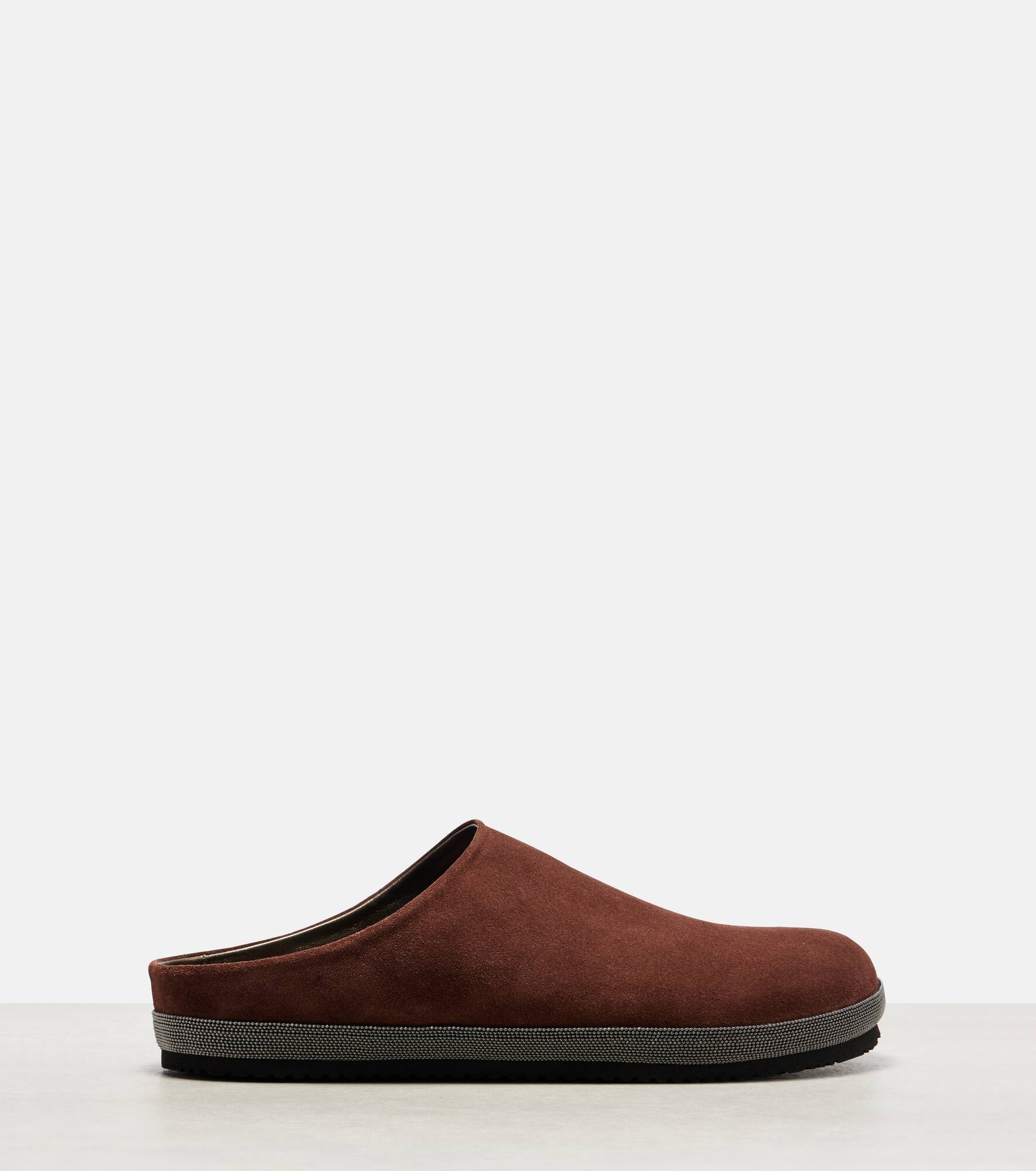 Monili suede clogs - 4