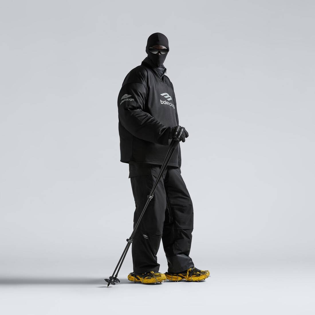 Men's Skiwear - 3xl Ski Sneaker in Yellow/black - 8