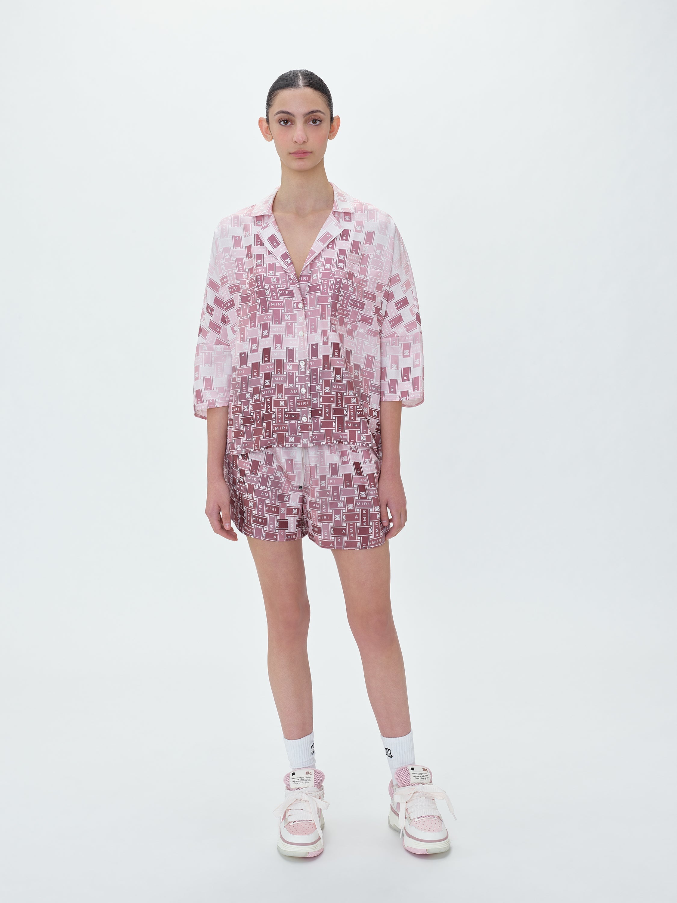 GRADIENT TAPE PJ SHORTS - 3