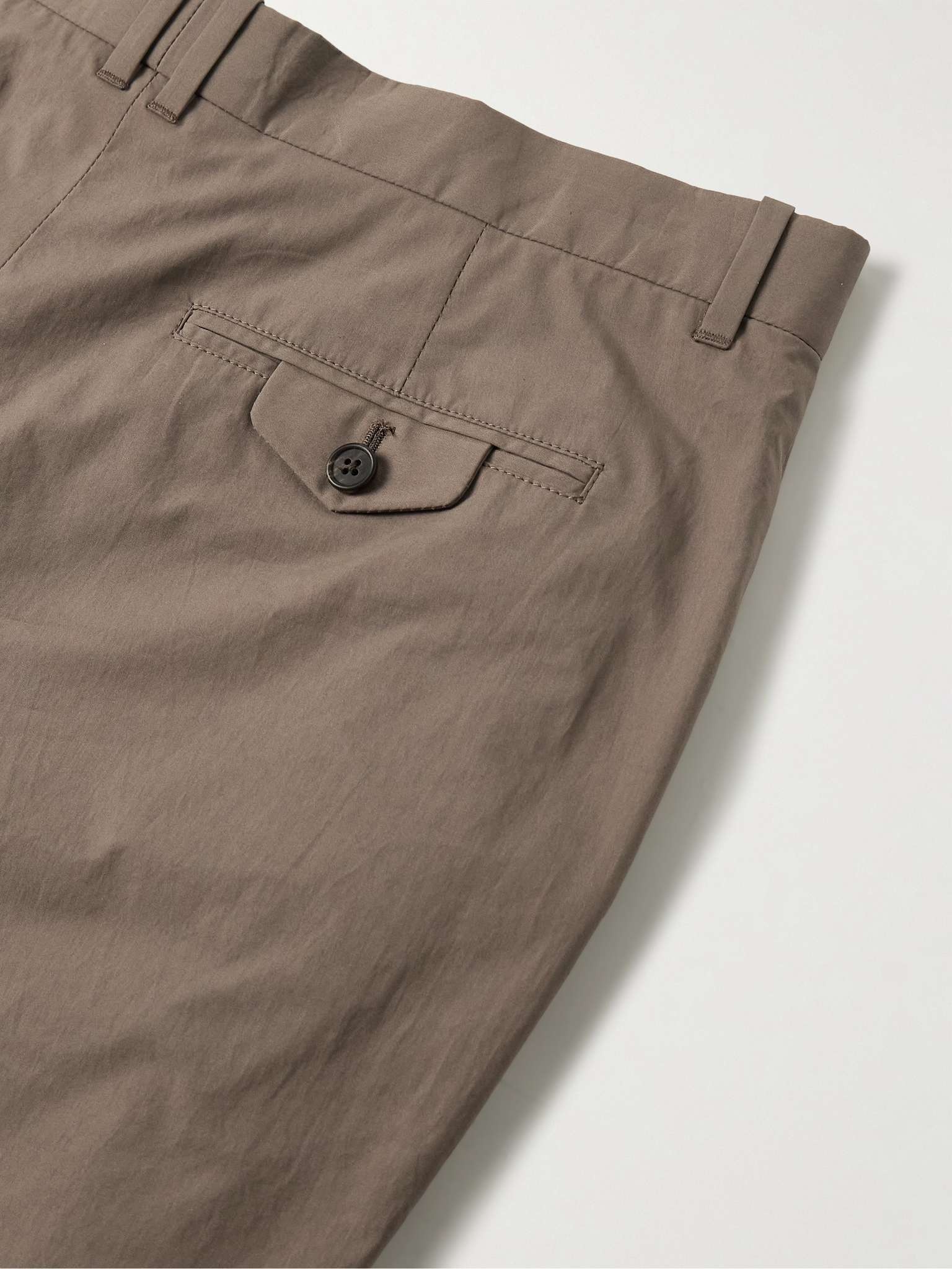 Lerio Straight-Leg Cotton-Poplin Trousers - 5