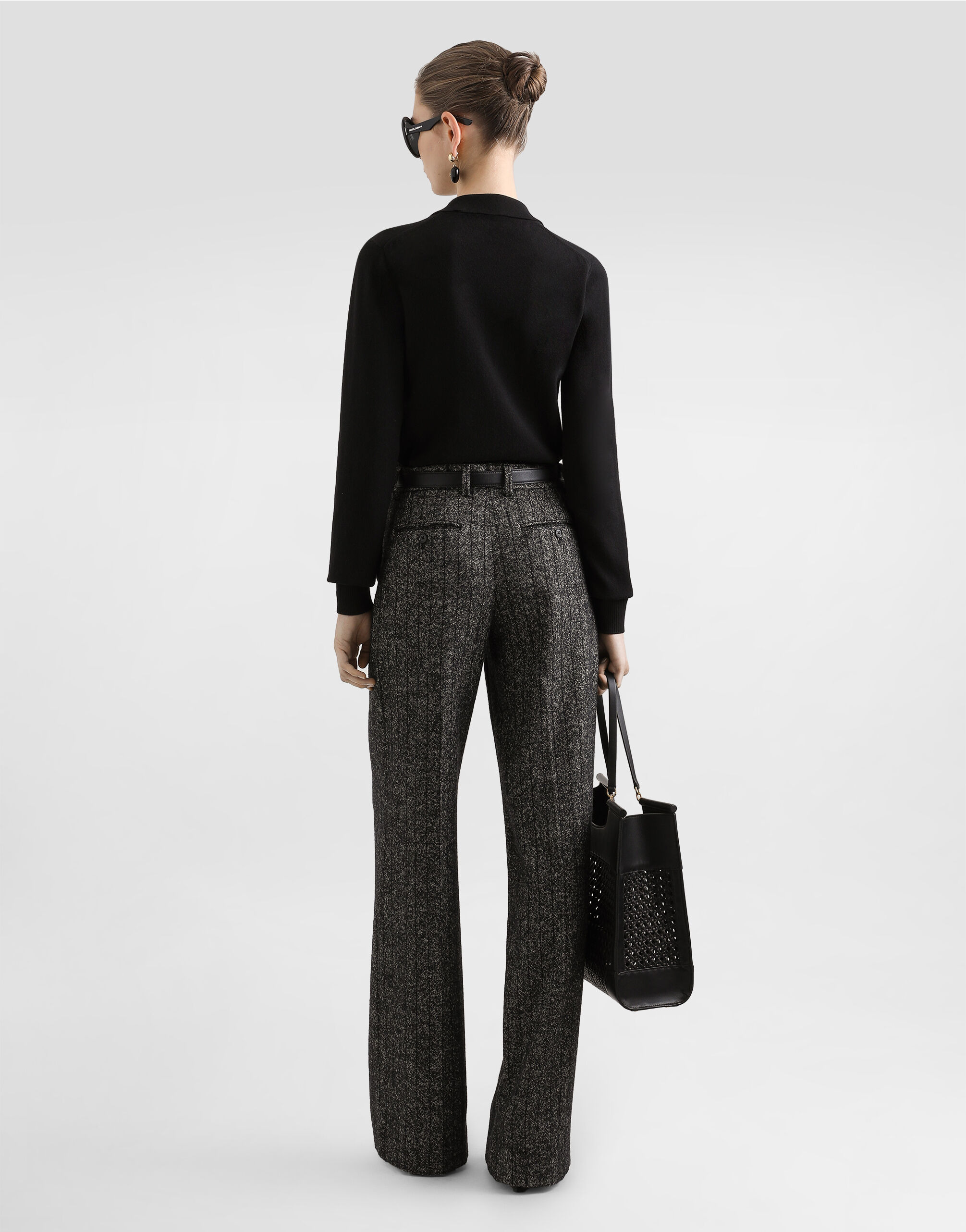 Cashmere polo pullover - 3