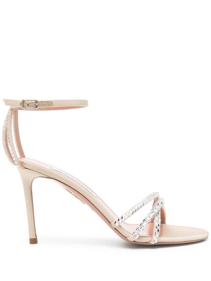 90mm crystal-embellished sandals 1
