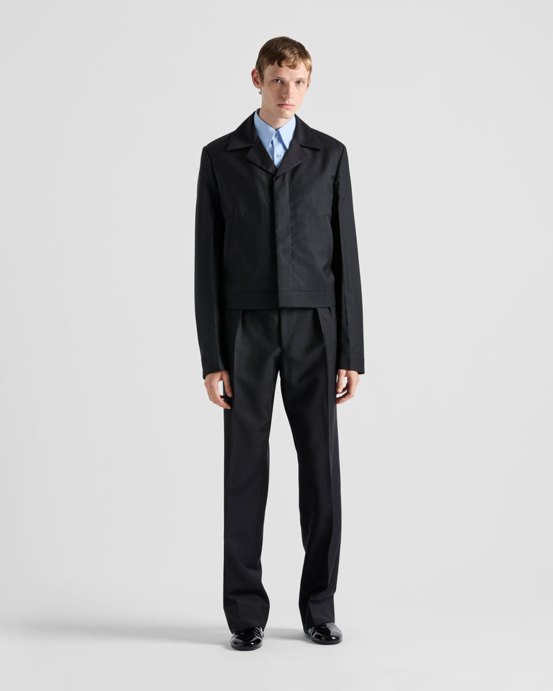 Prada Wool-blend jacket outlook