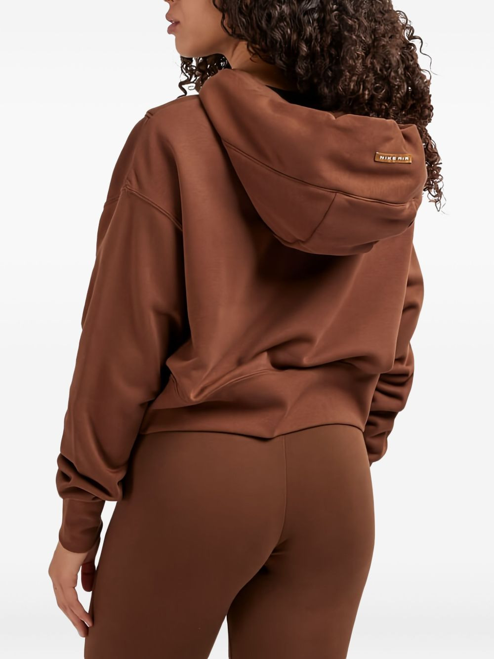 full-zip fleece hoodie - 3