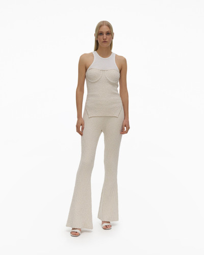 Helmut Lang RIBBED FLARE PANT outlook