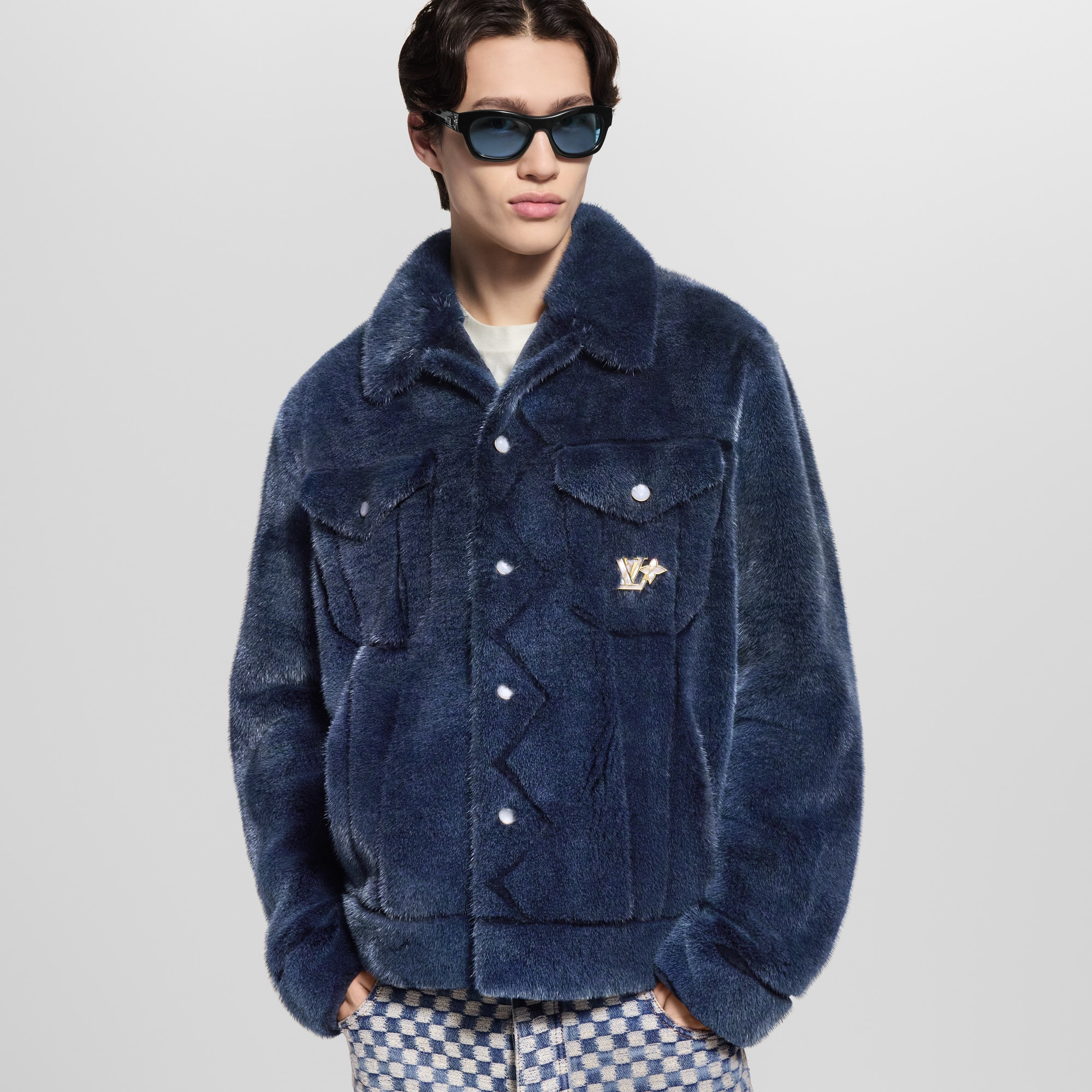 Mink Denim Trucker Jacket - 2