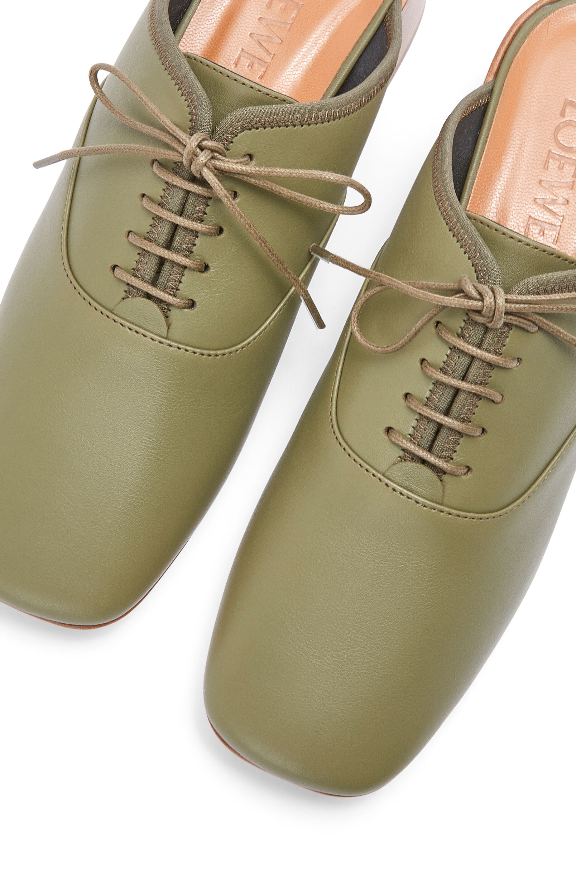 Slip on soft derby in lambskin - 4