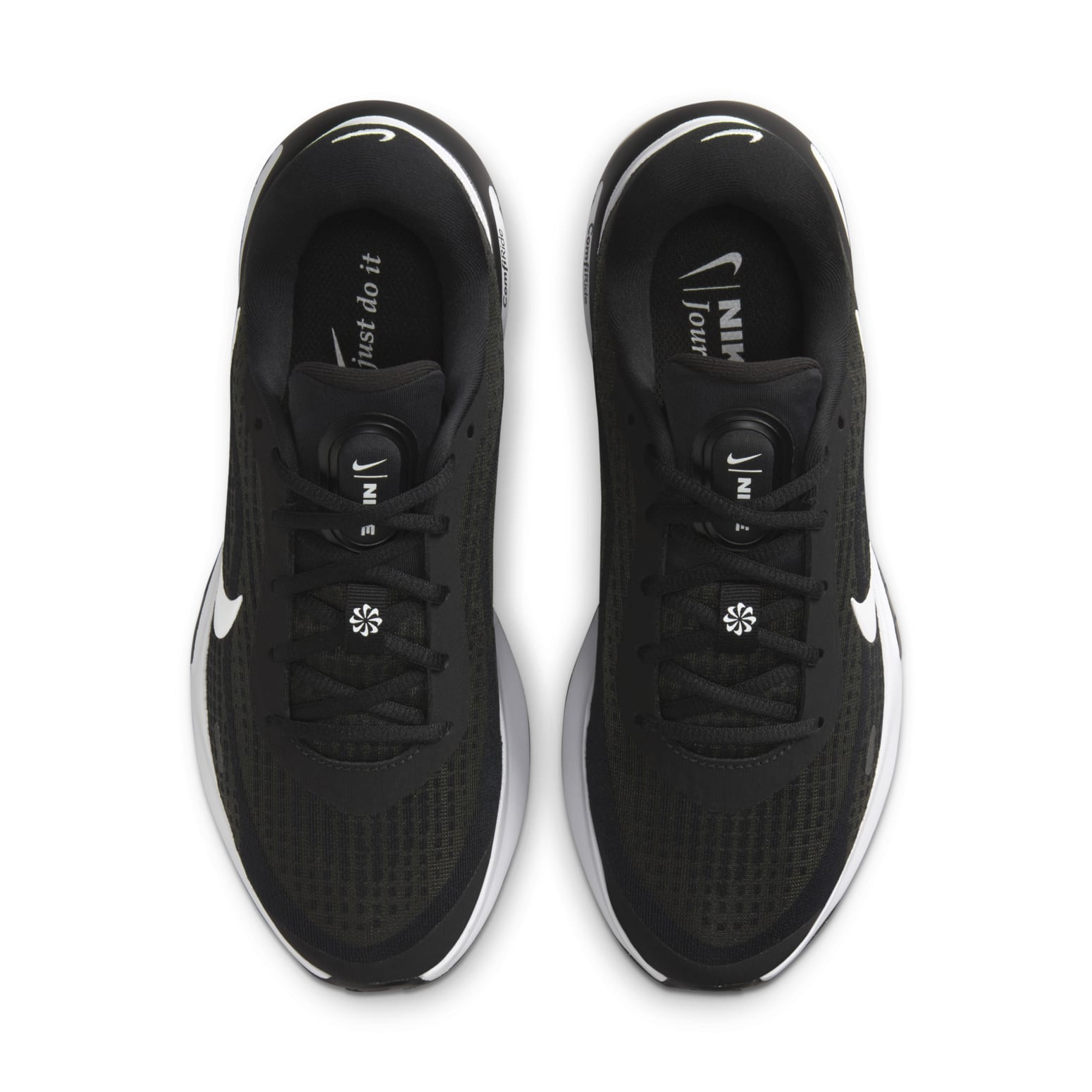 (WMNS) Nike Journey Run 'Black White' FJ7765-001 - 4