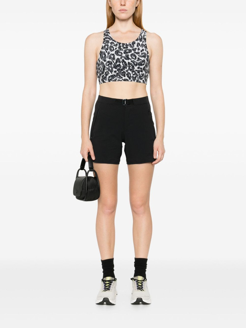 MICHAEL KORS leopard-print sports bra outlook