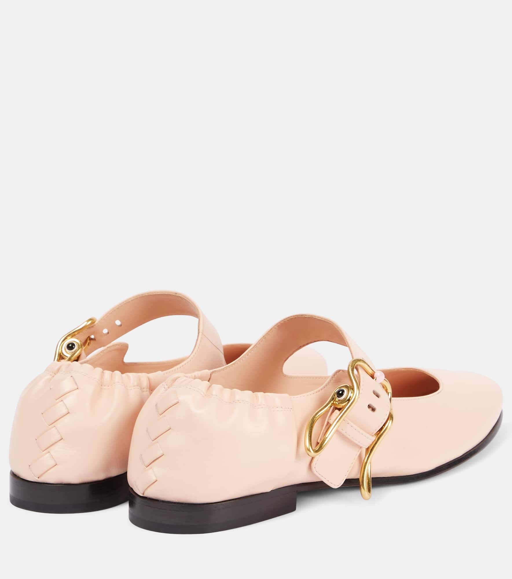 Astaire leather Mary Jane flats - 2