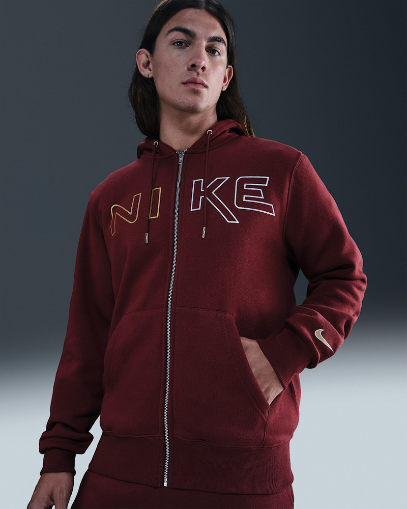 Nike Sportswear Club Men's Full-Zip Fleece Hoodie 1