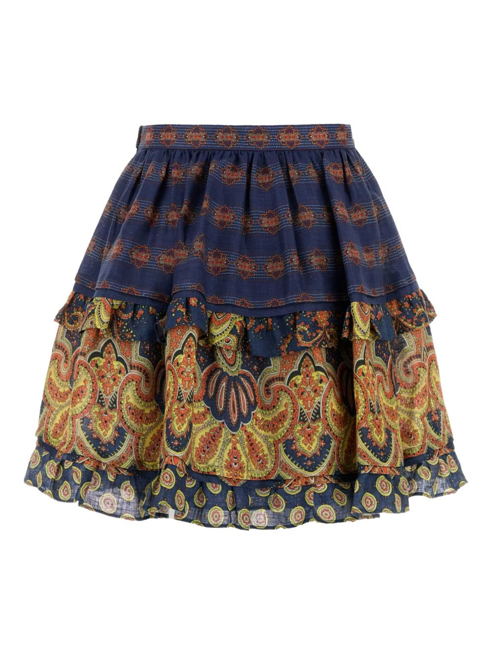 graphic-print skirt - 2