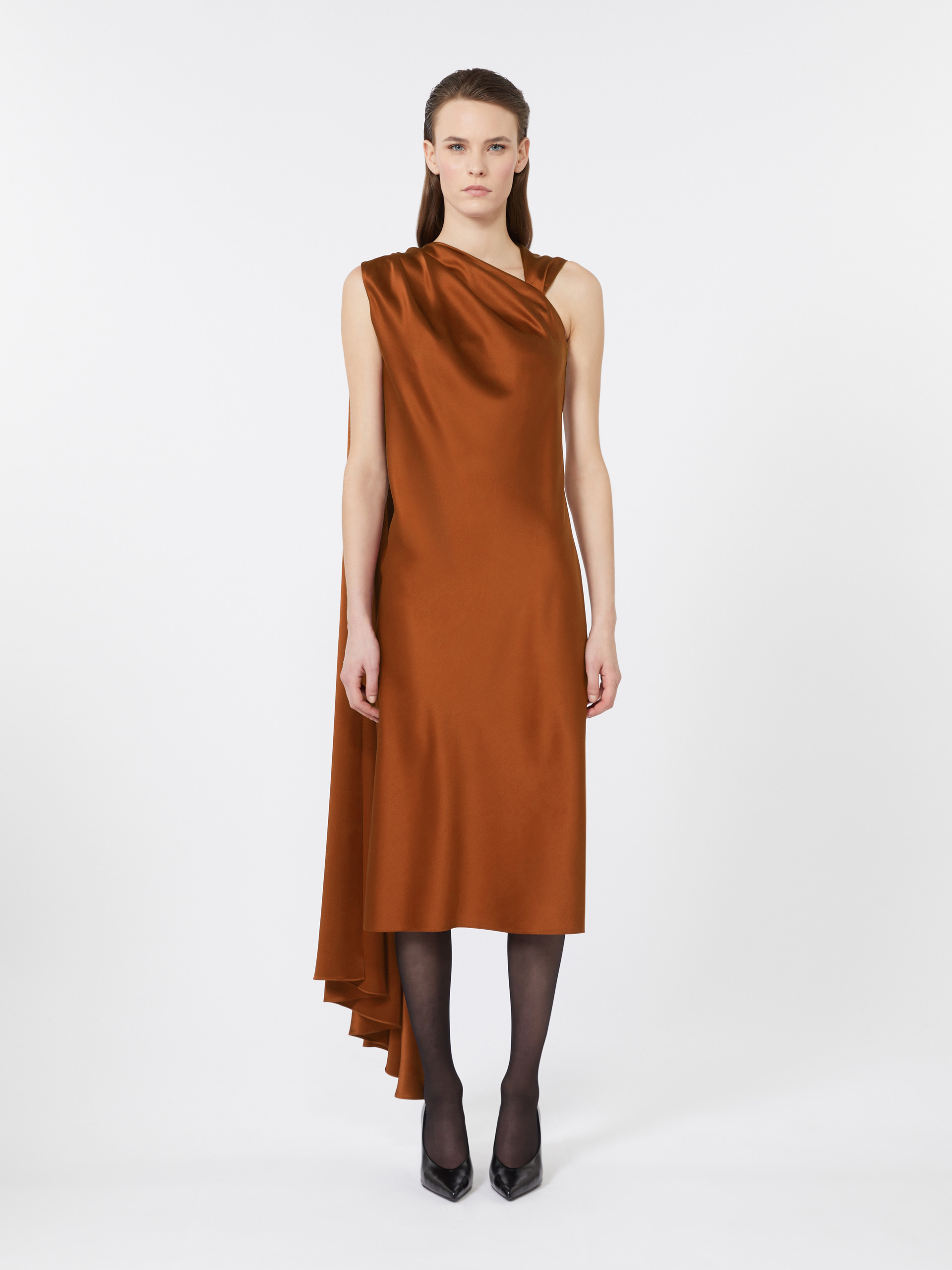 EDOLO Silk satin cocktail dress - 3