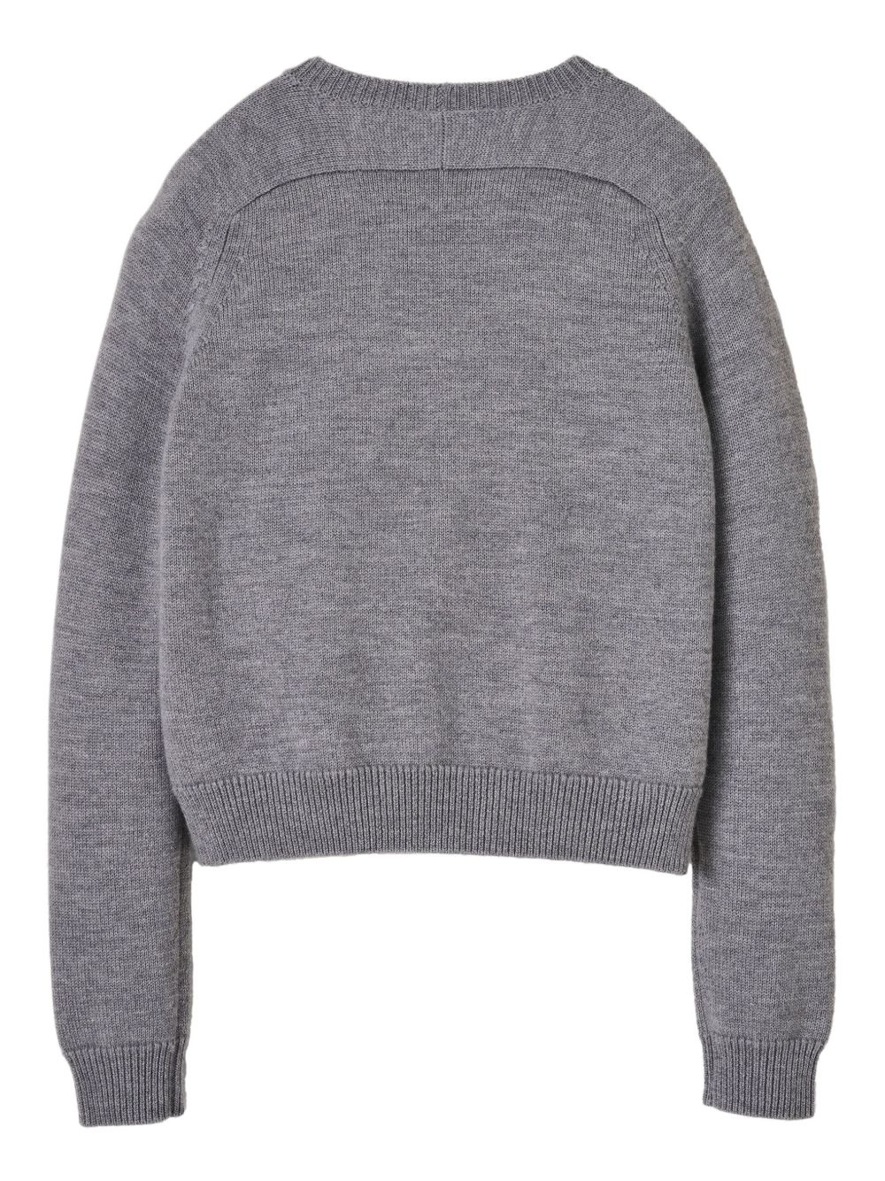 logo-embellished jumper - 7