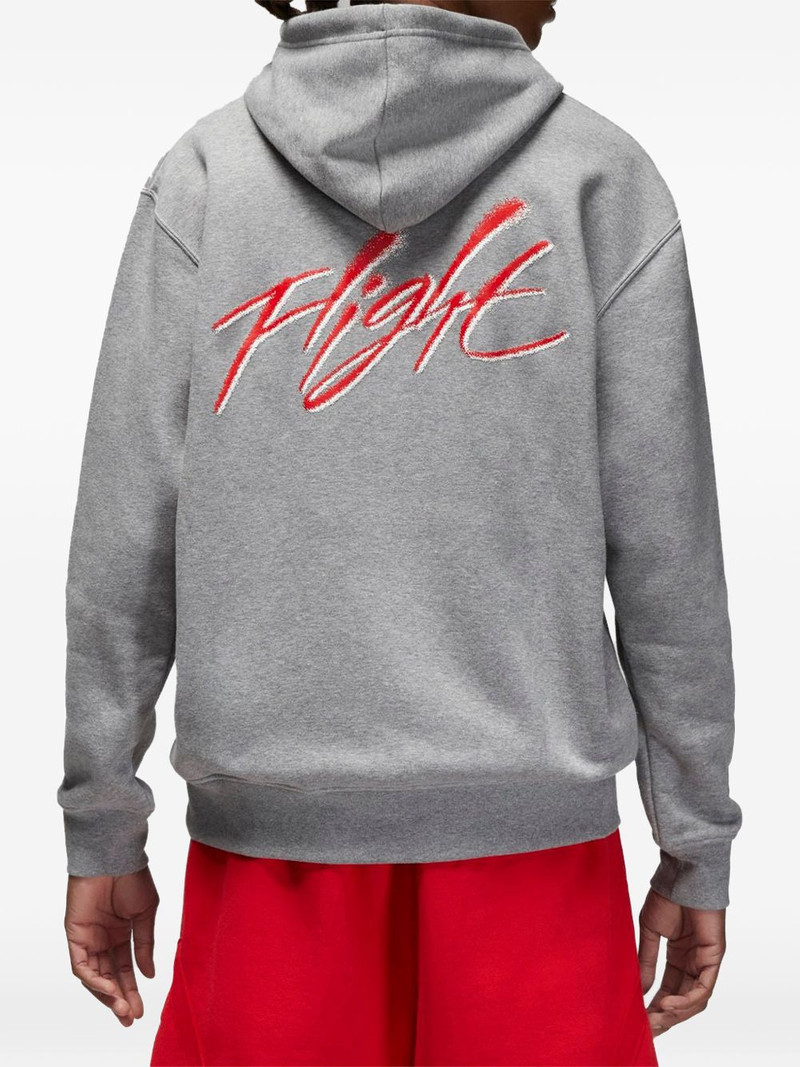 Jordan flight-print hoodie outlook