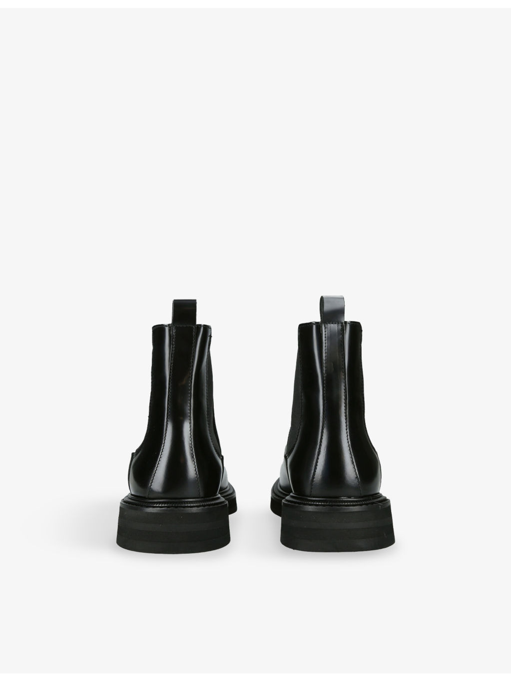 Officer Leather Chelsea Boots - 4