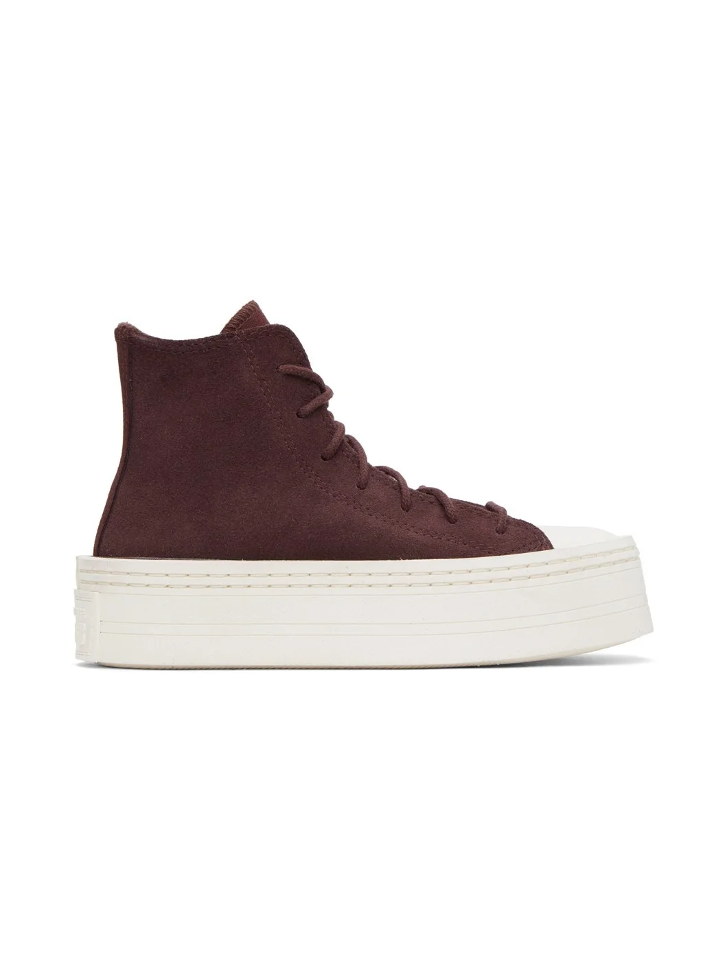 Burgundy Chuck Taylor All Star Modern Lift Sneakers - 1