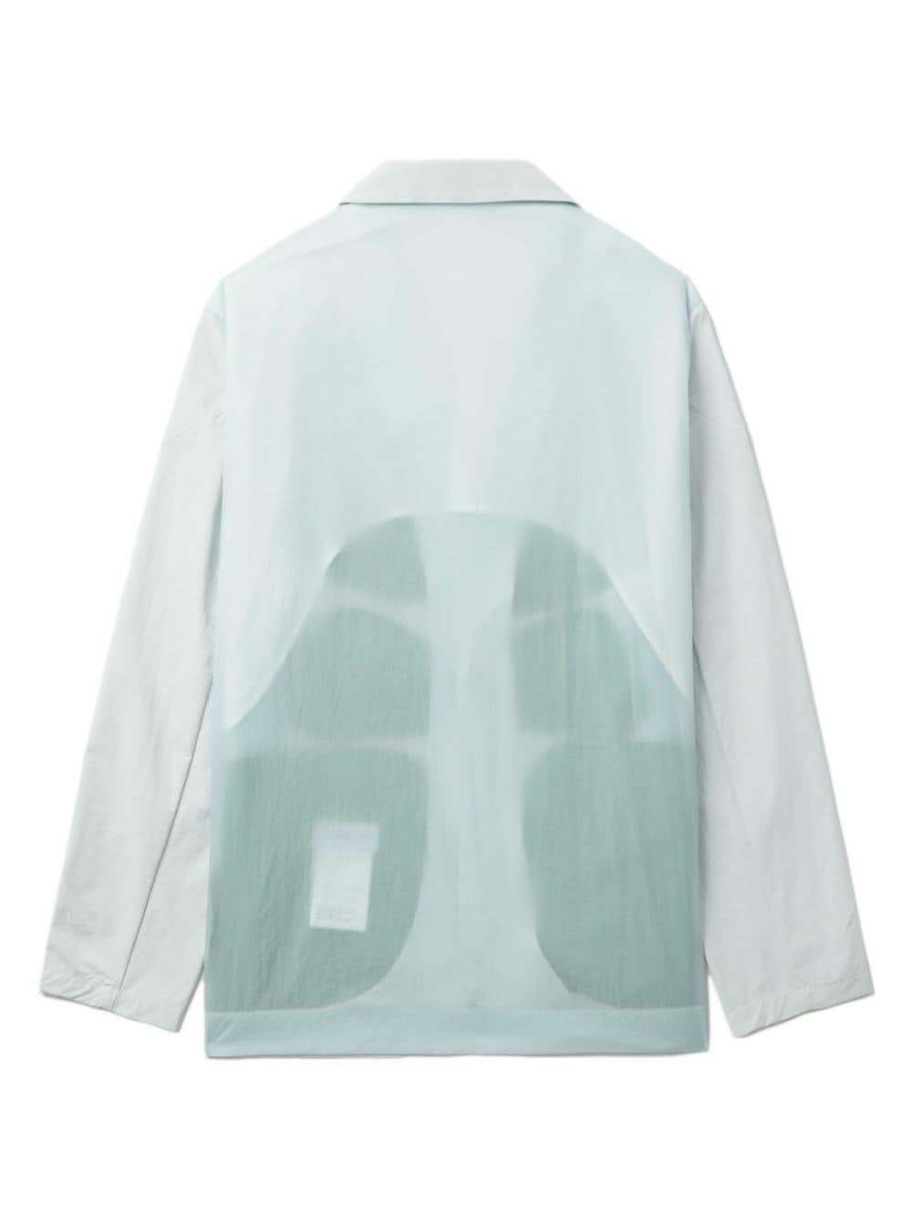 semi-sheer notch-lapels jacket - 6