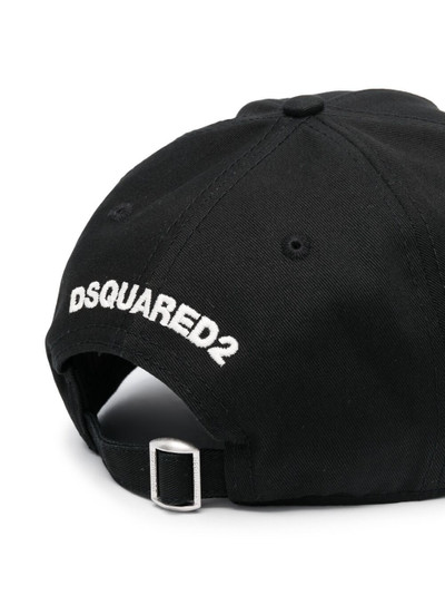 DSQUARED2 logo patch baseball cap outlook