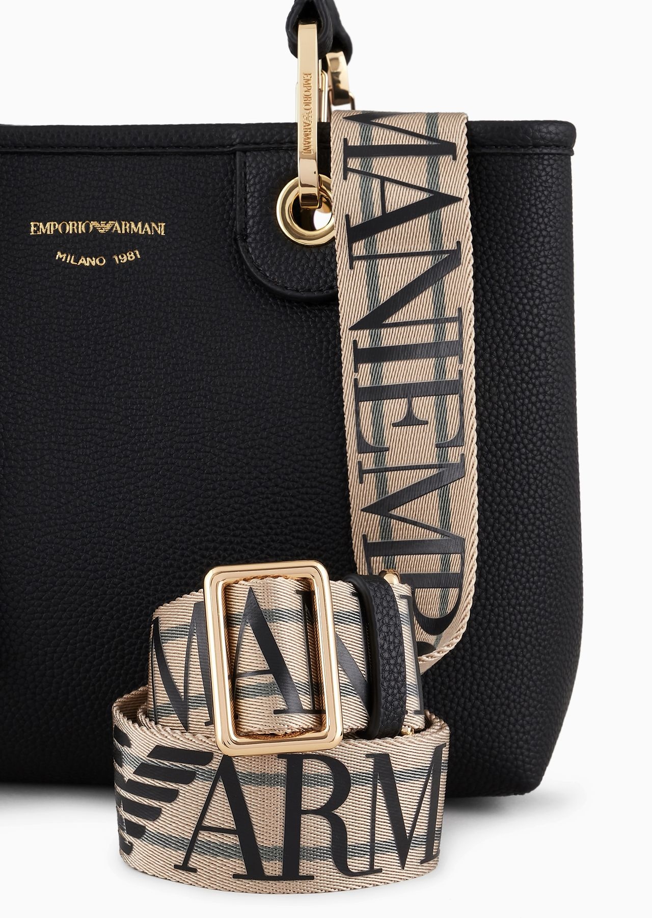 Small MyEA shopper bag with deer print - 6