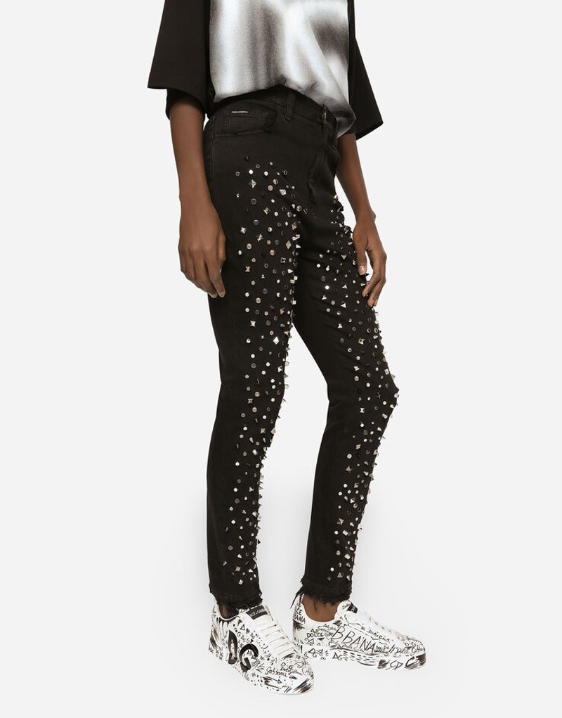 Audrey jeans with studs 4