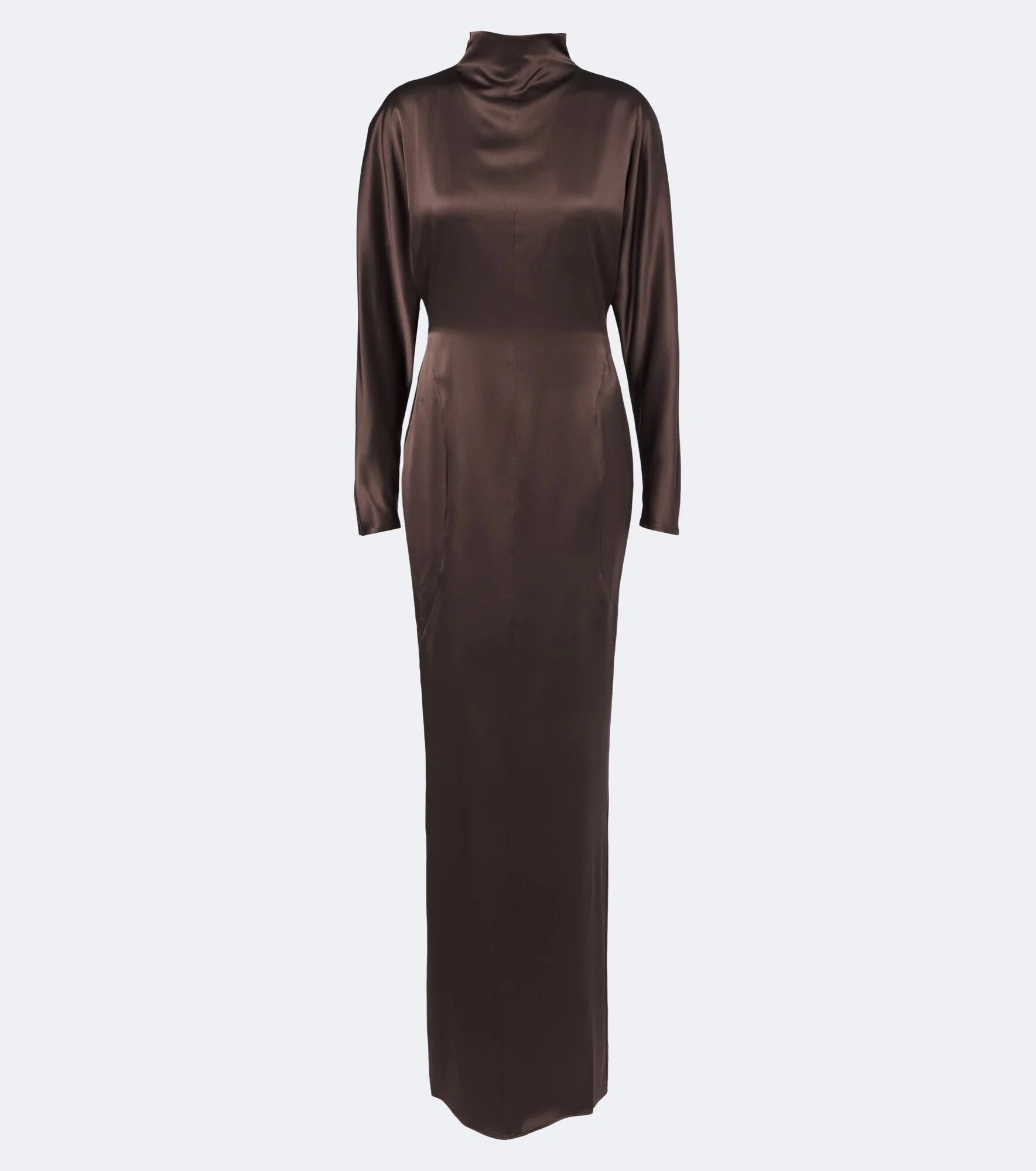 Silk satin gown - 1