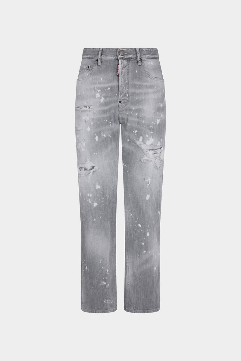 RIPPED GREY WASH 642 JEANS - 1
