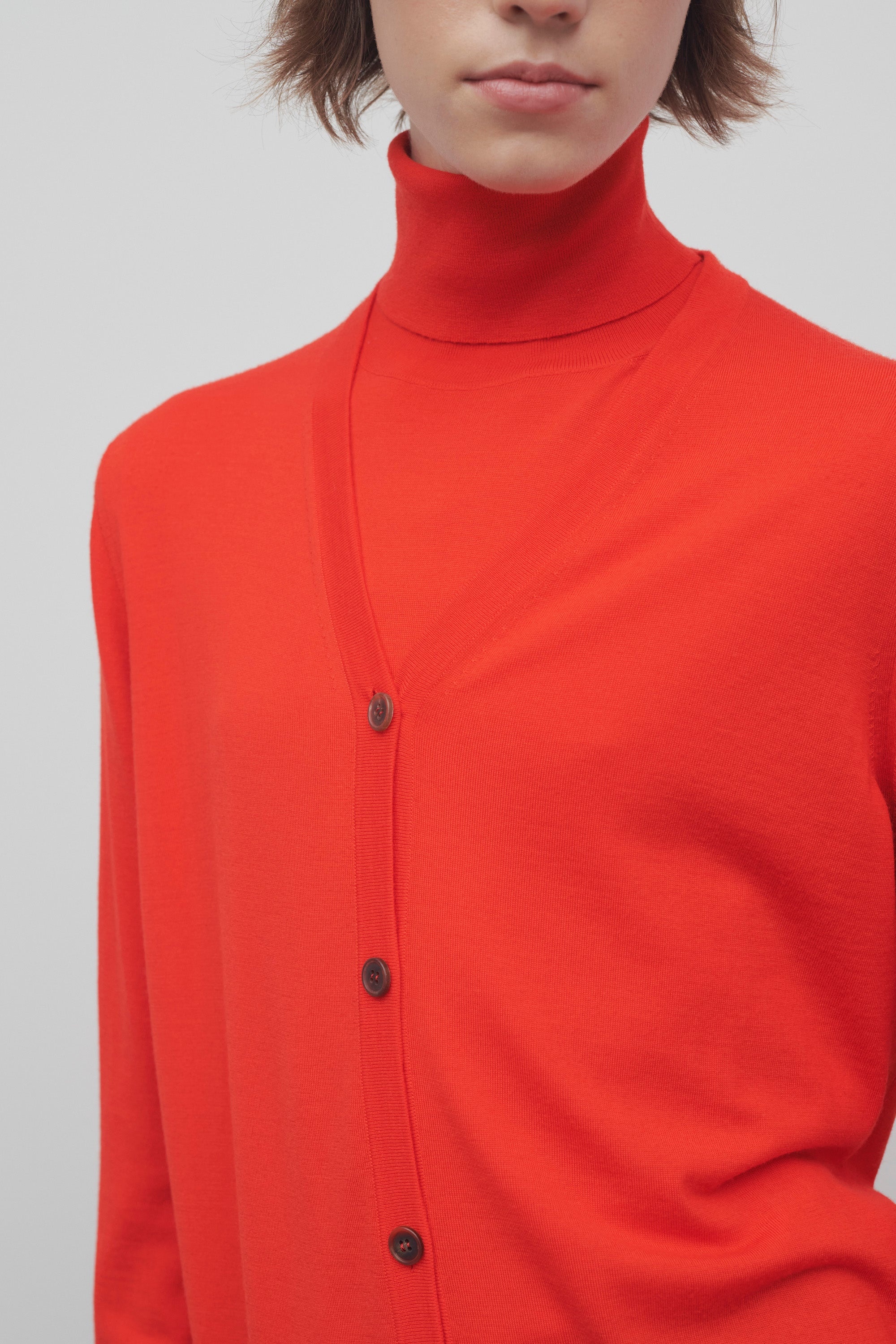 Hotie Cardigan in Wool - 6