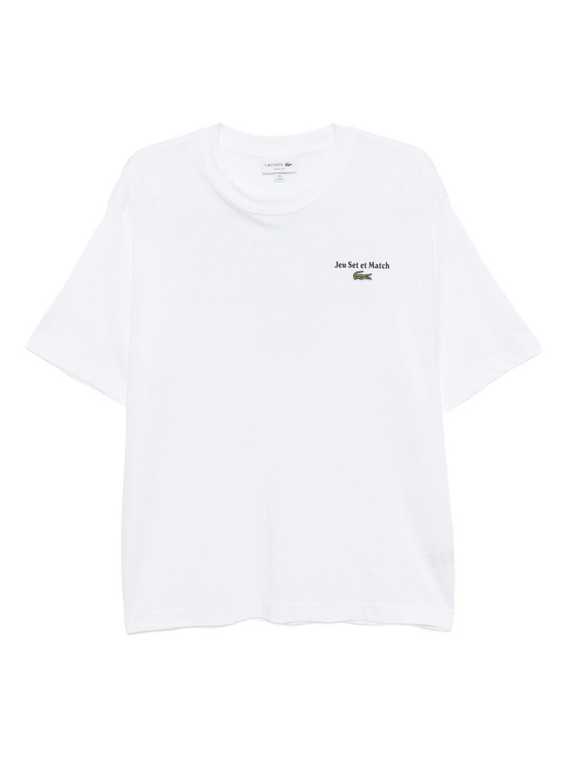 printed jersey T-shirt 1