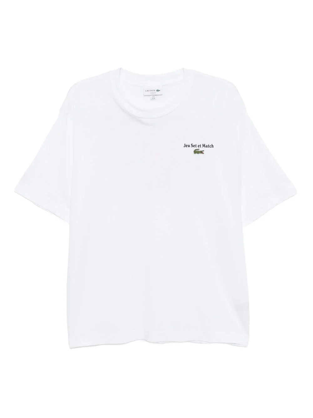 printed jersey T-shirt - 1