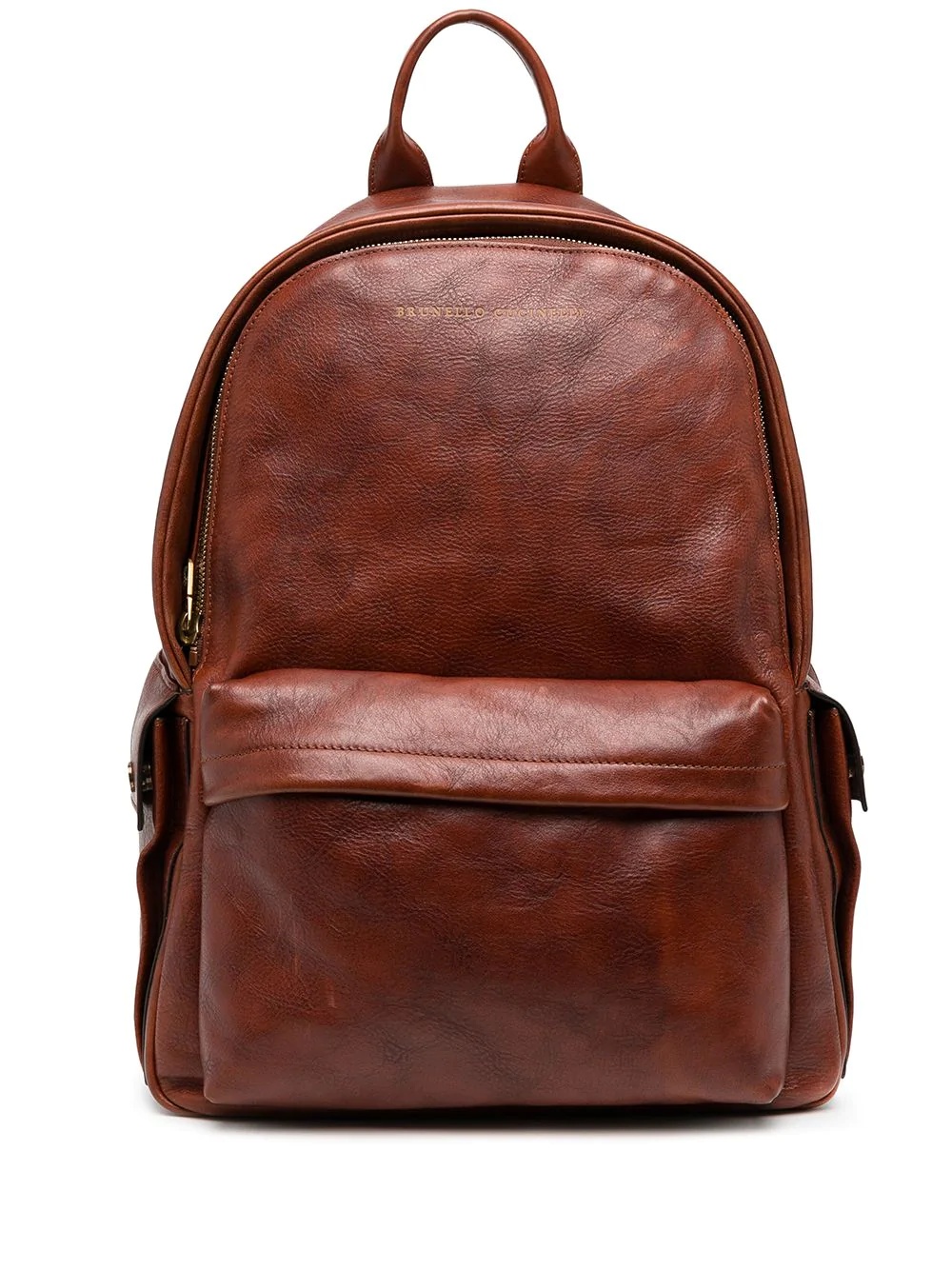 leather backpack - 1