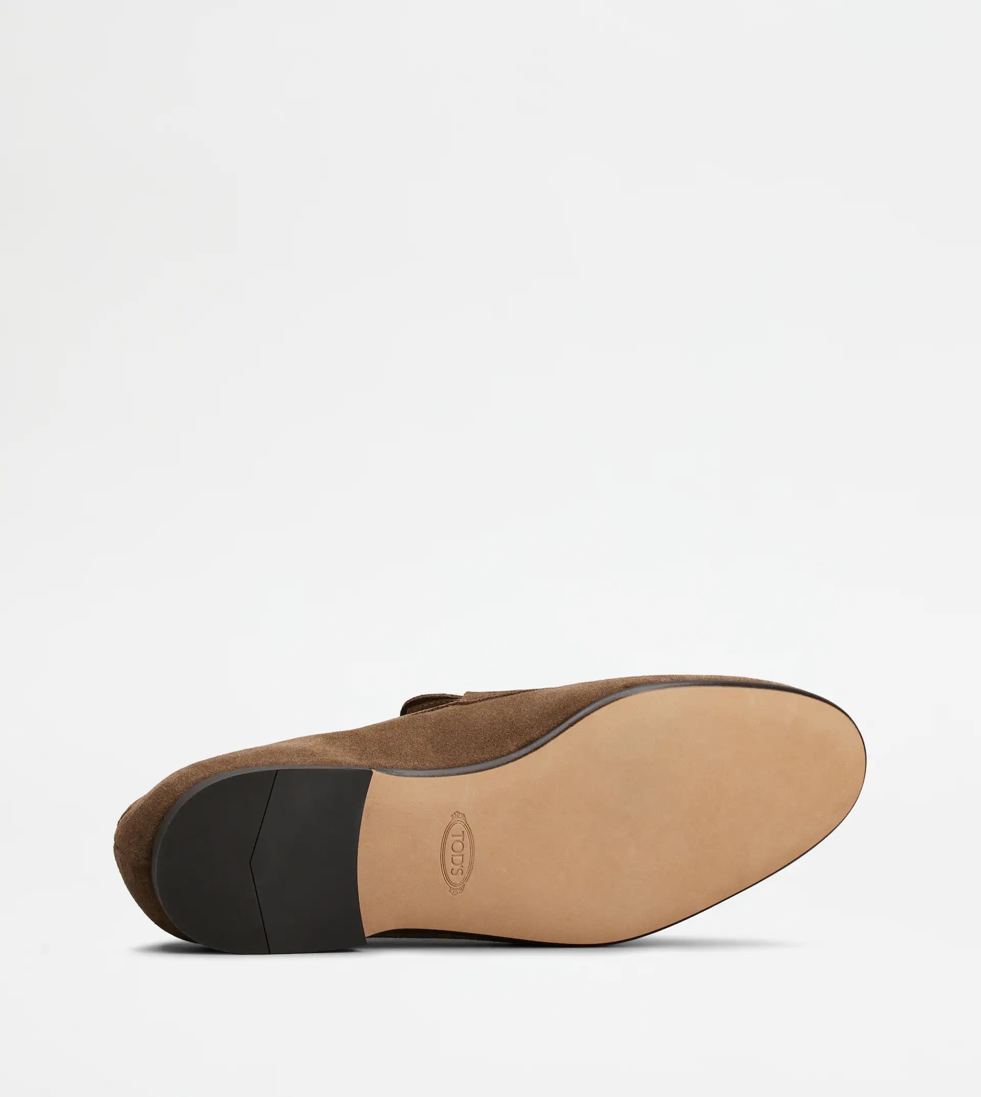 TOD'S LOAFERS IN SUEDE - BROWN - 4