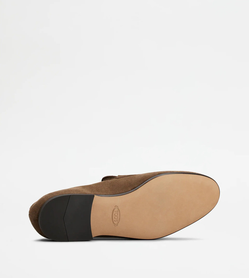 TOD'S LOAFERS IN SUEDE - BROWN 4