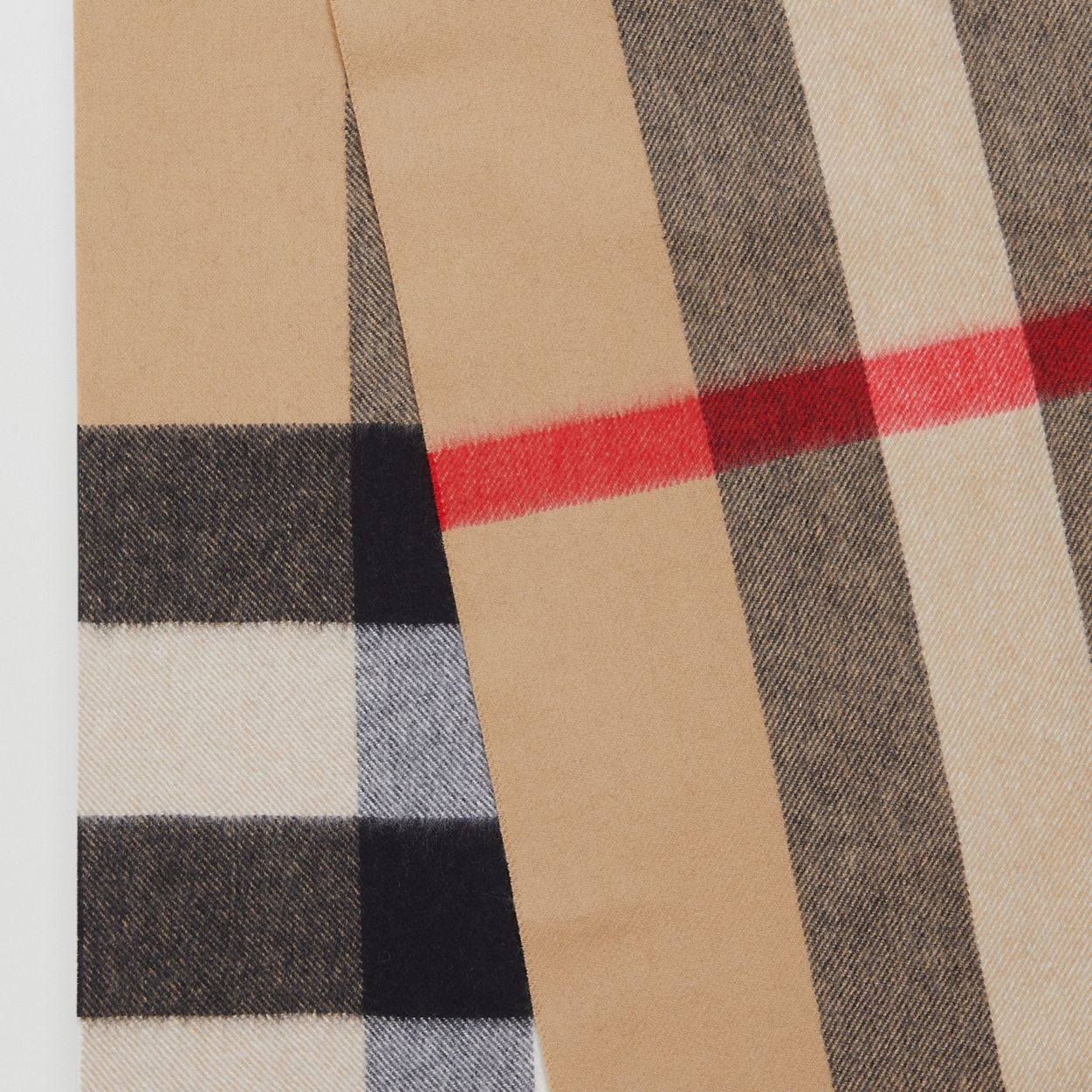 Check Cashmere Scarf - 2