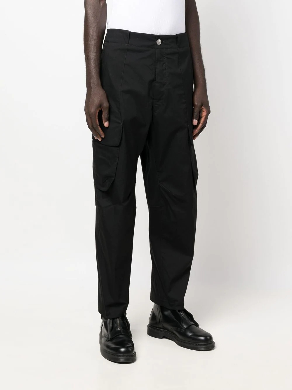 tapered cargo trousers - 3