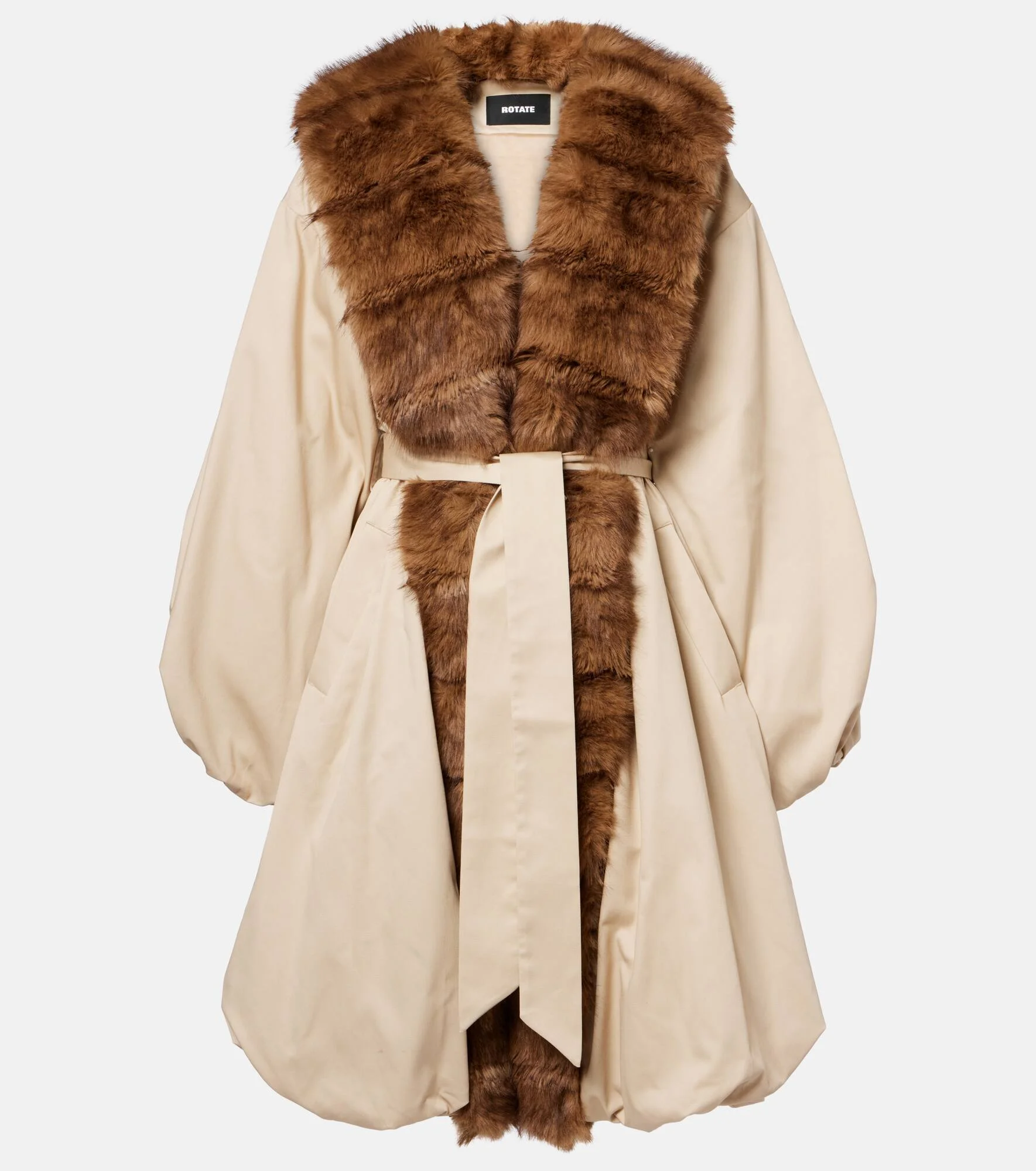 Belted coat - 1