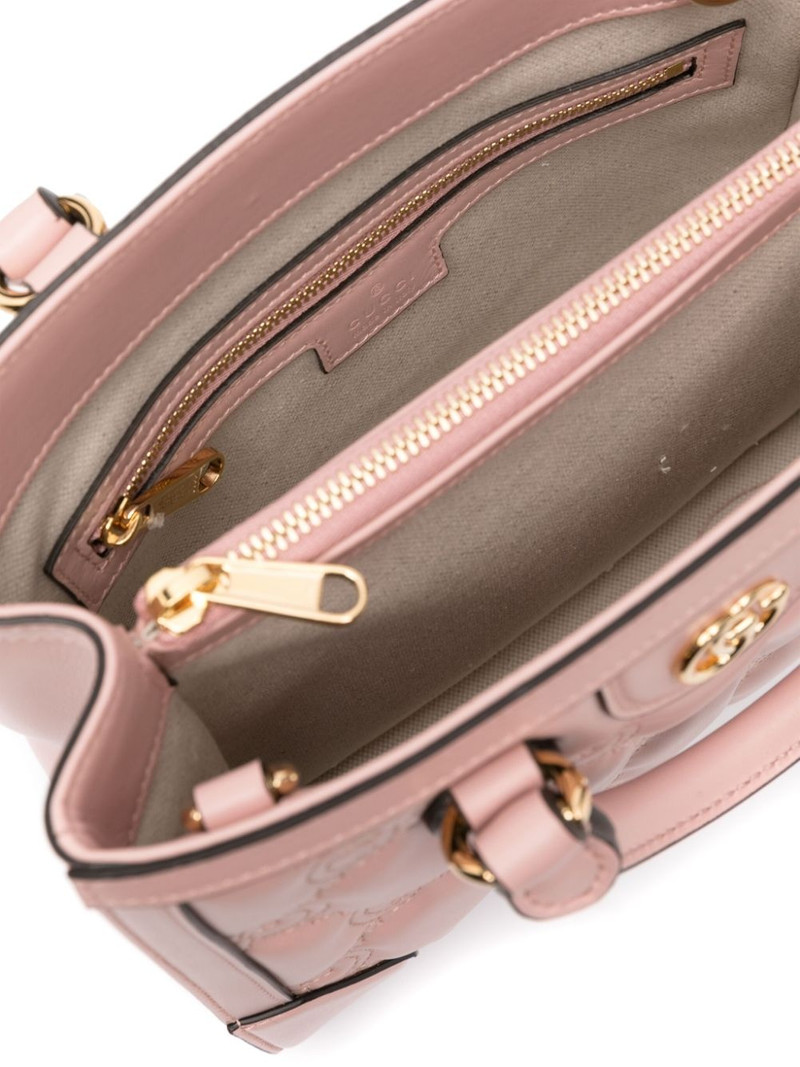 small GG matelassé top-handle bag 5