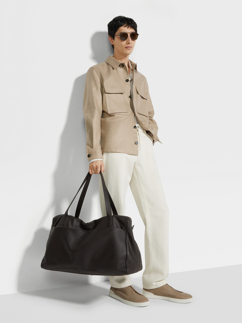 ZEGNA OASI LINO OVERSHIRT outlook