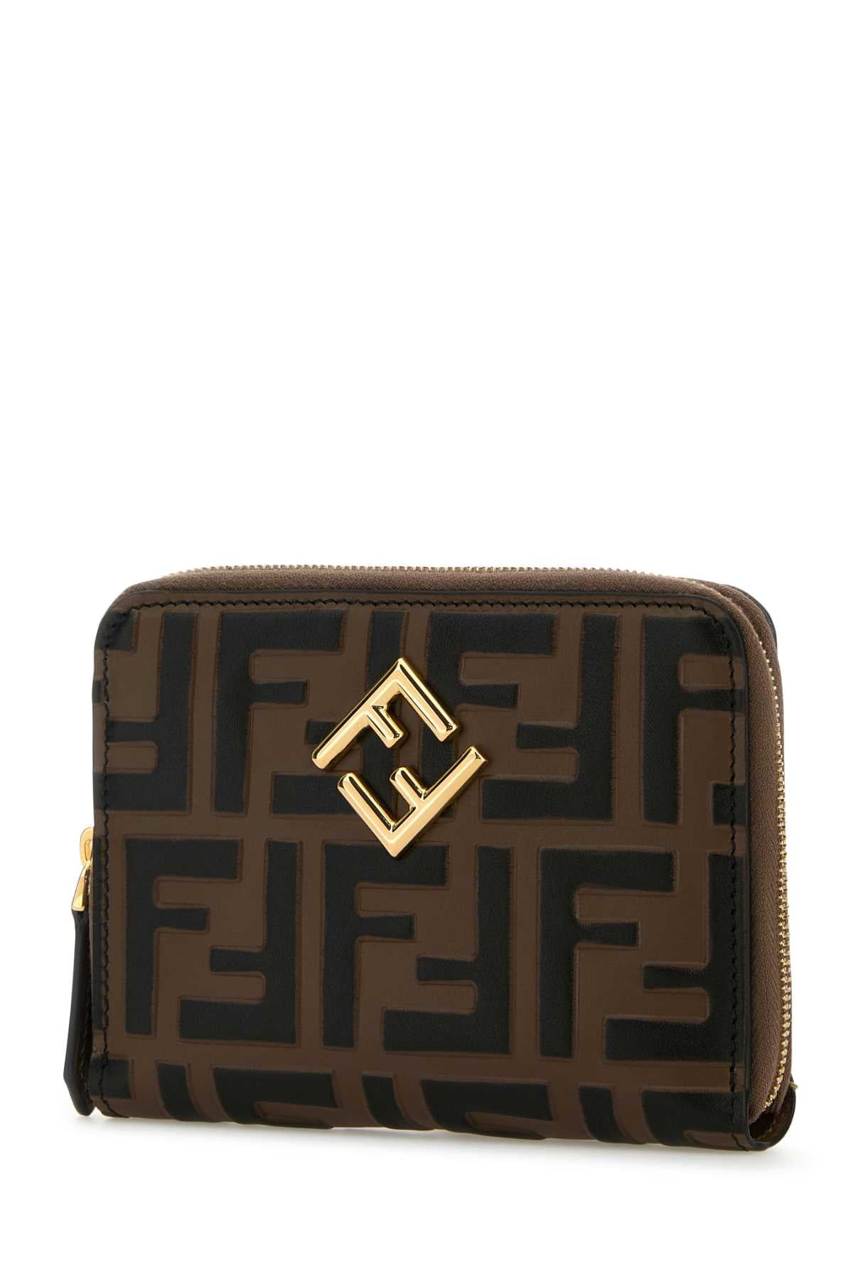 Fendi Women Printed Leather Ff Diamonds Wallet - 2