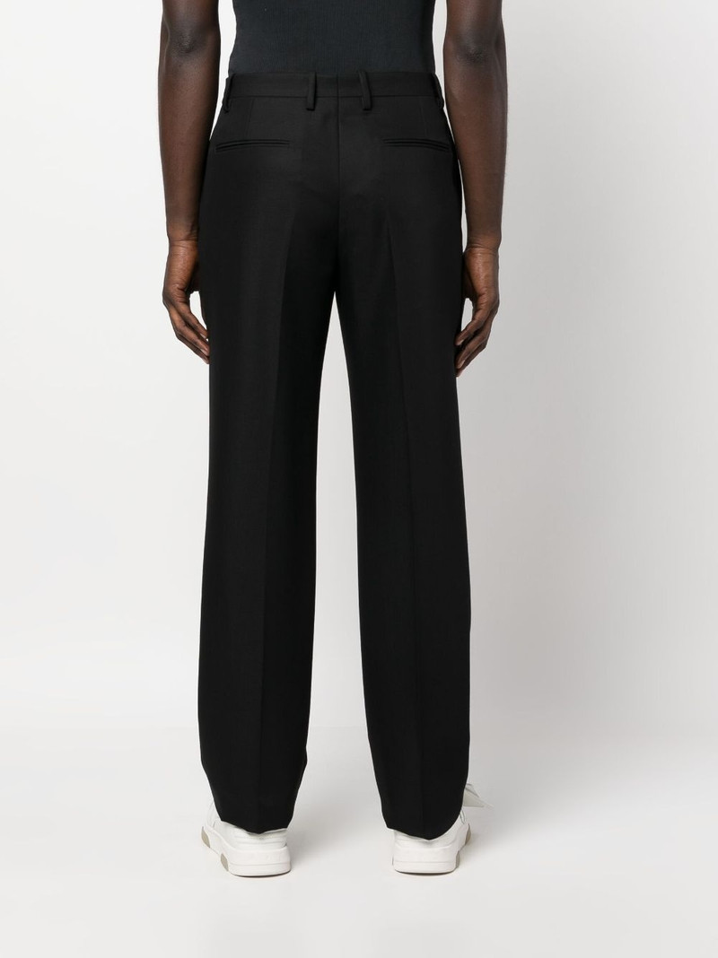 straight-leg tailored trousers 4