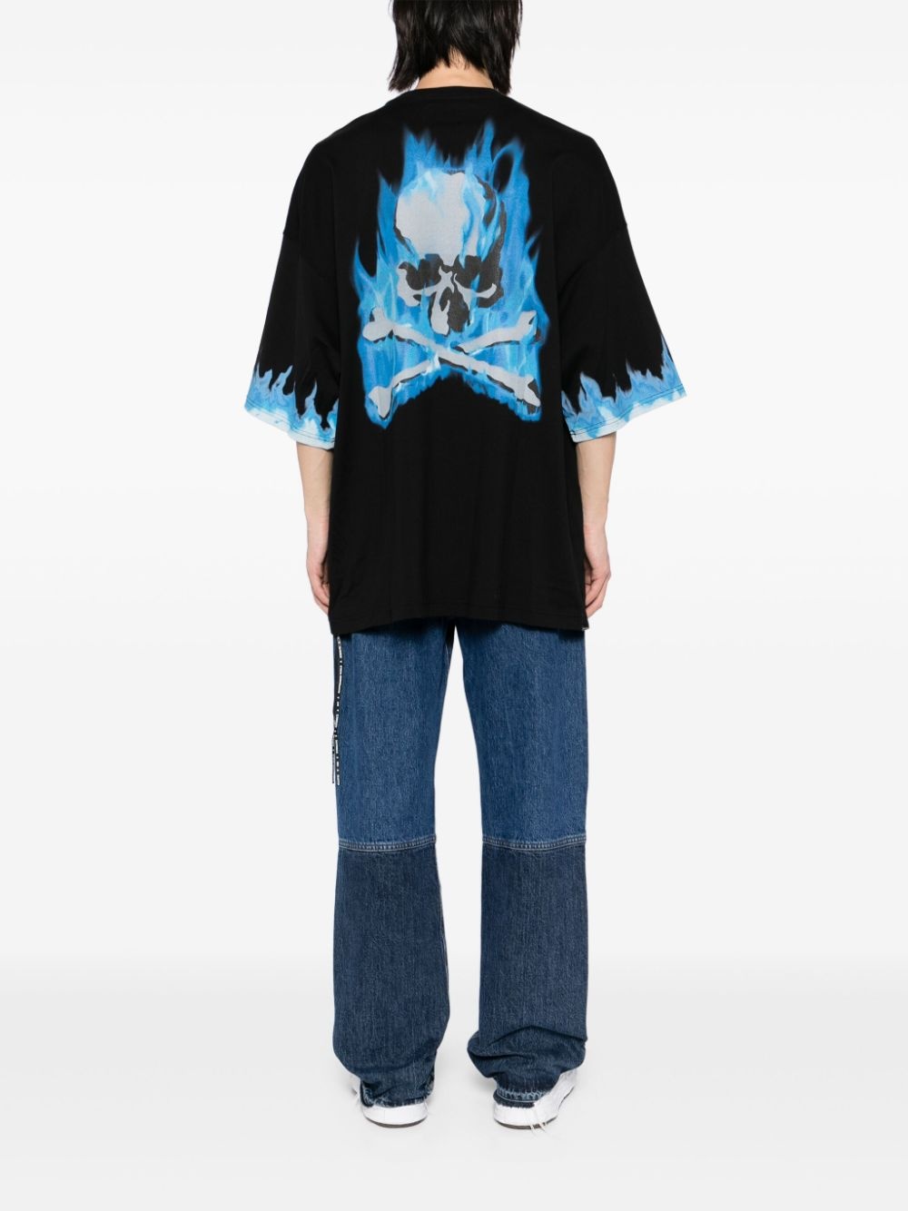 logo-print T-shirt - 3