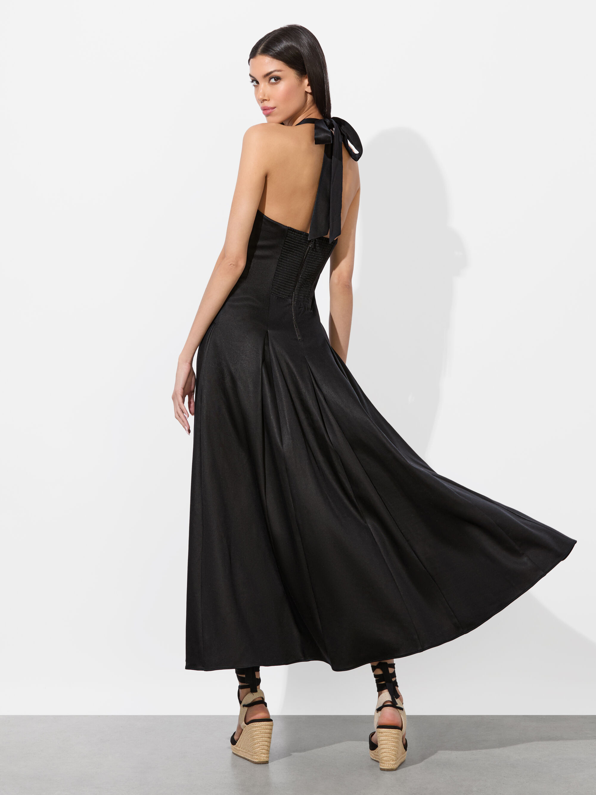 ISABELLE FLARED MIDI DRESS - 4