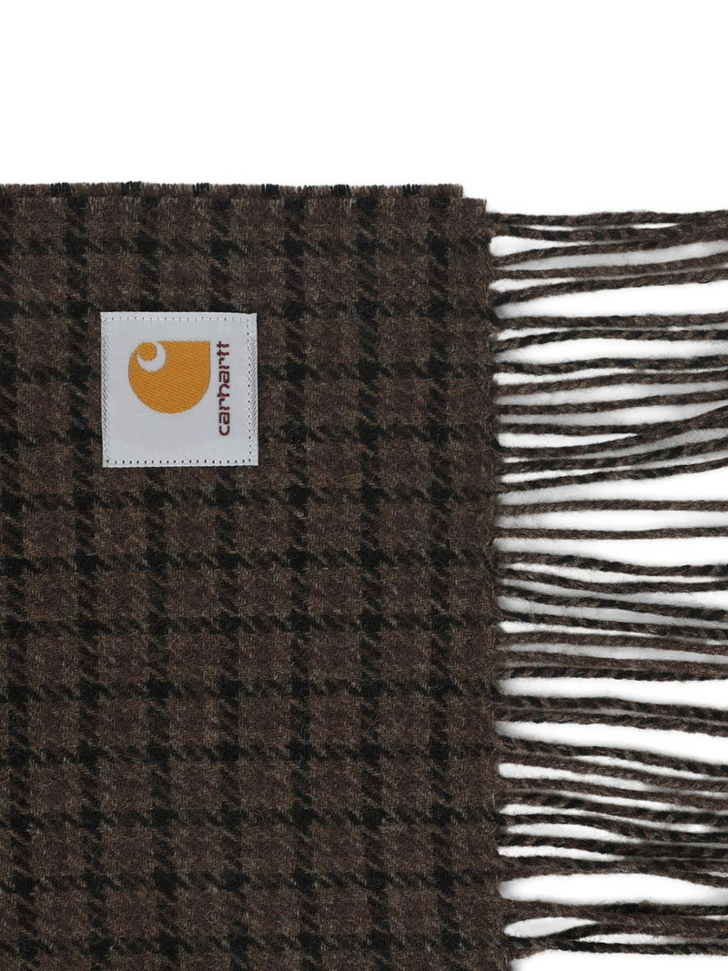 Carhartt houndstooth fringed scarf outlook