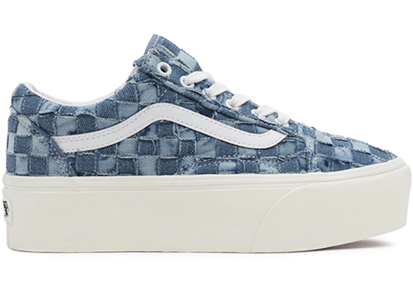 Vans Woven Old Skool Stackform Denim Multi (W) - 1