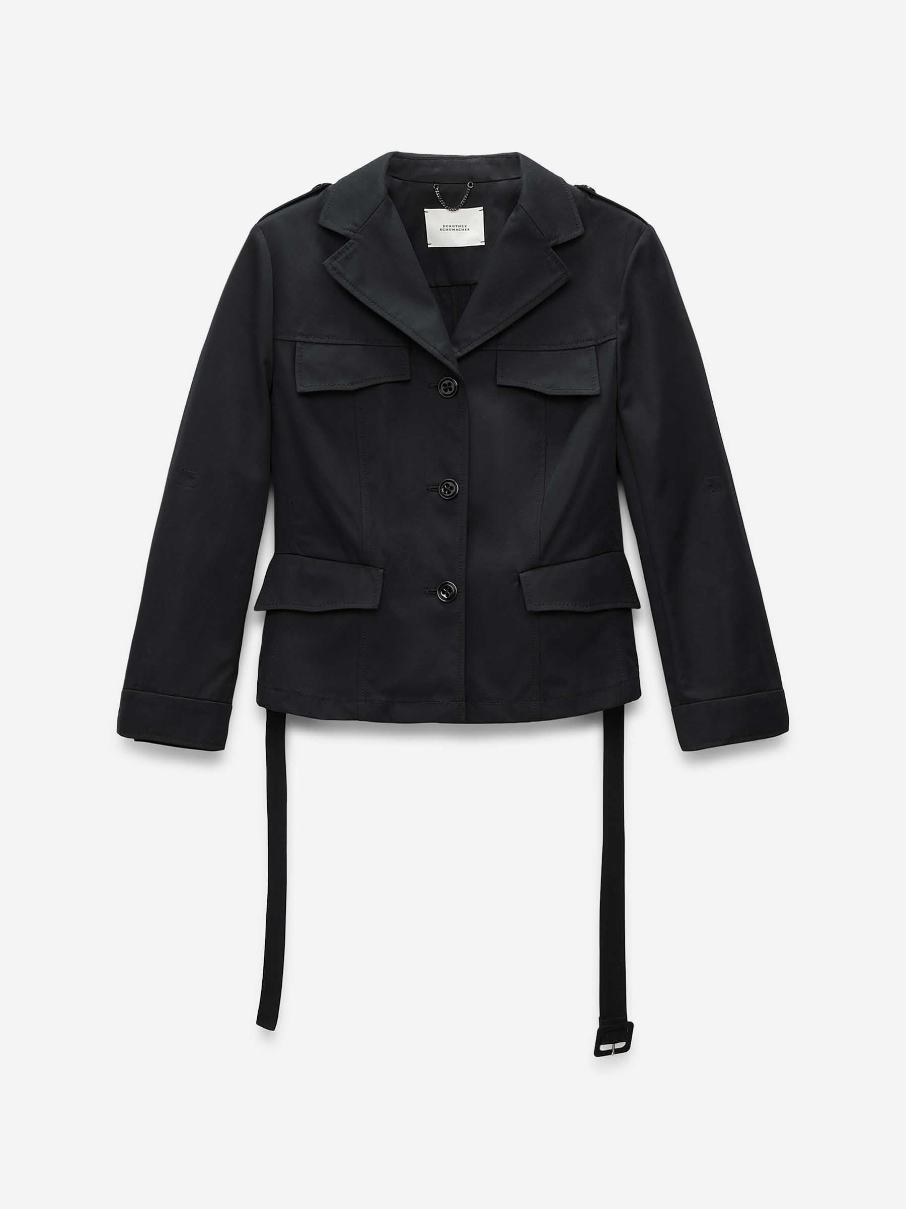 LUXURY LAYER GABARDINE JACKET - 1