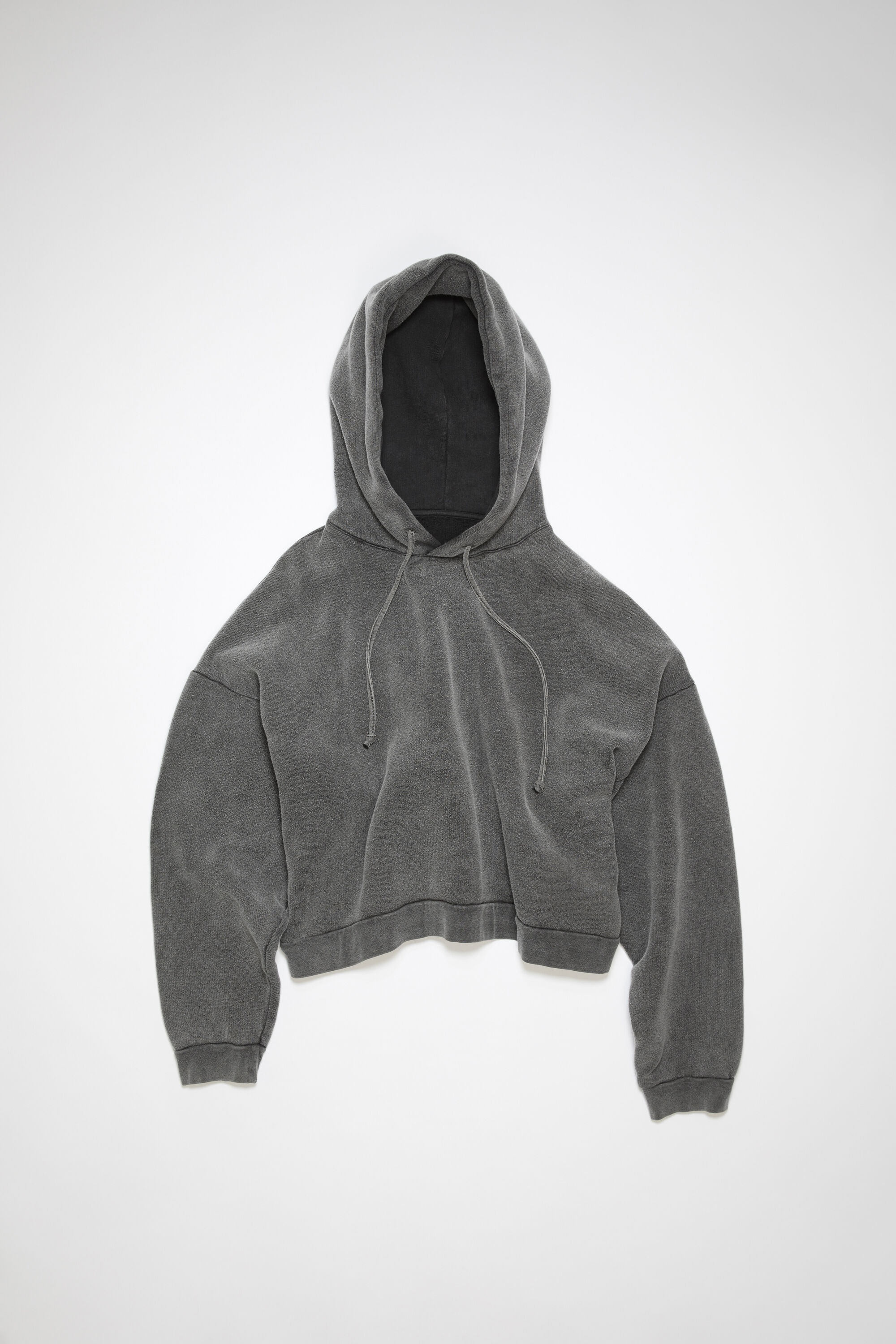 Hooded sweater - Faded black - 5